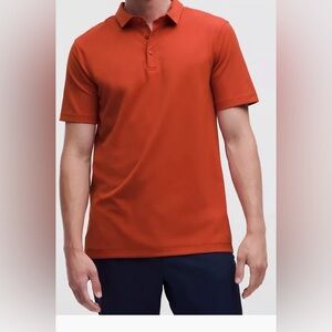 Lululemon ShowZero Slim Fit Polo Shirt Button Front Men's Size Small Atru